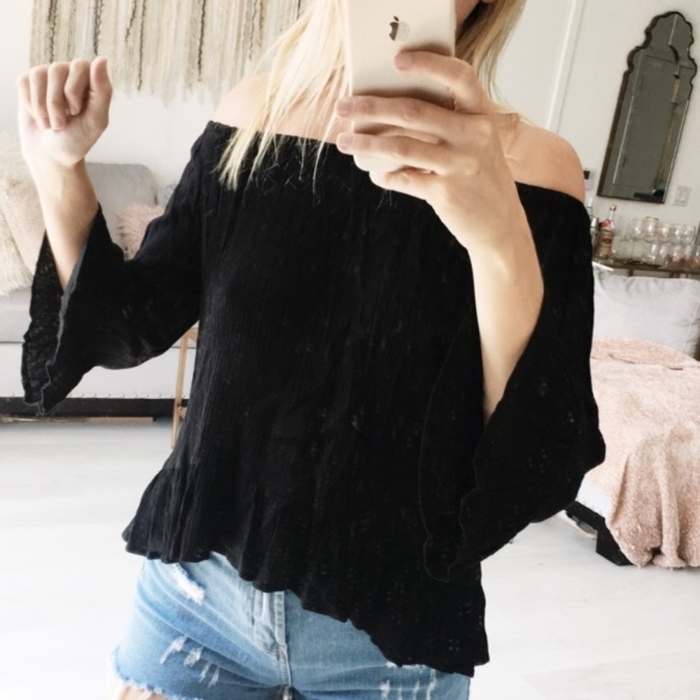 Sanctuary off the shoulder top